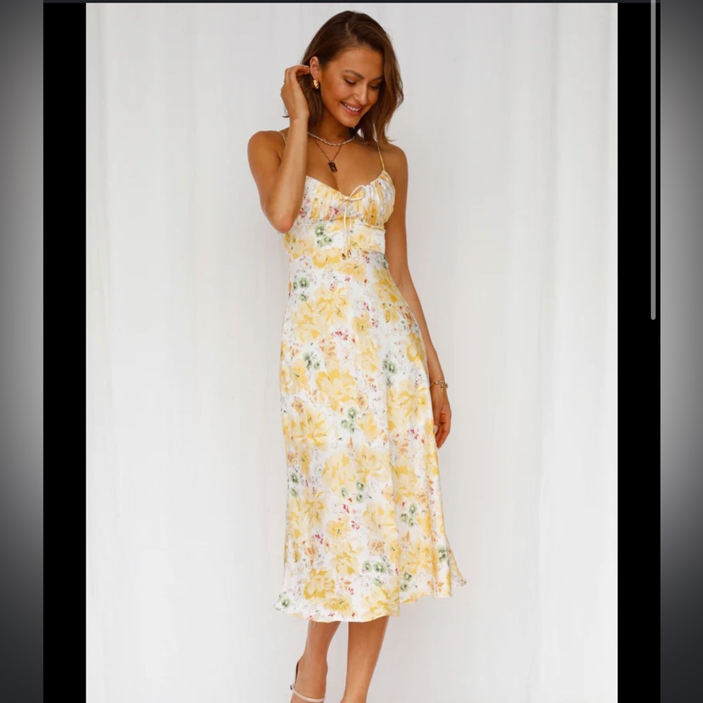 Hello Molly Floral Midi Dress